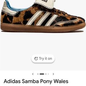 Adidas Samba Animal Print Sneakers